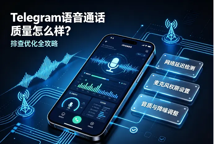 电报语音通话质量怎么样？排查优化全攻略（附详细步骤）