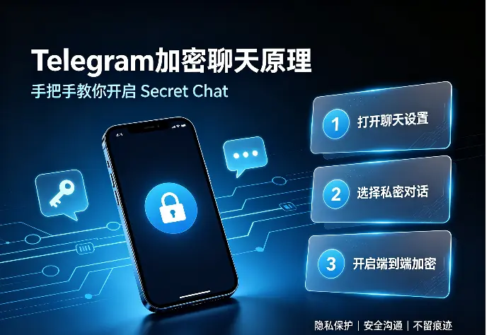 电报加密聊天原理是什么？手把手教你开Secret Chat（附详细步骤）