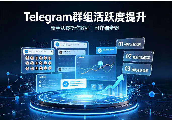 电报群组活跃度提升：新手从零操作教程（附详细步骤）