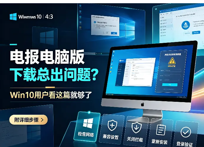 电报电脑版下载总出问题？Win10用户看这篇就够了（附详细步骤）