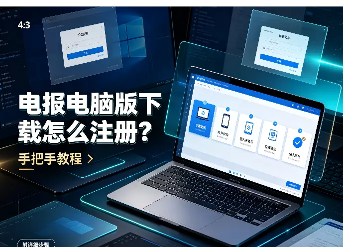 电报电脑版下载怎么注册？手把手教程（附详细步骤）