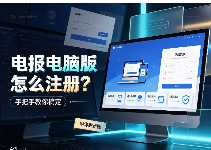 电报电脑版怎么注册？手把手教你搞定（附详细步骤）