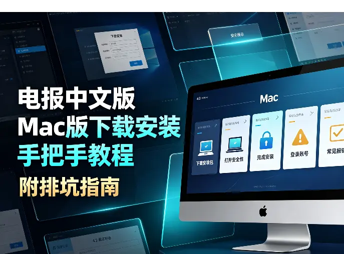 电报中文版Mac版下载安装手把手教程（附排坑指南）
