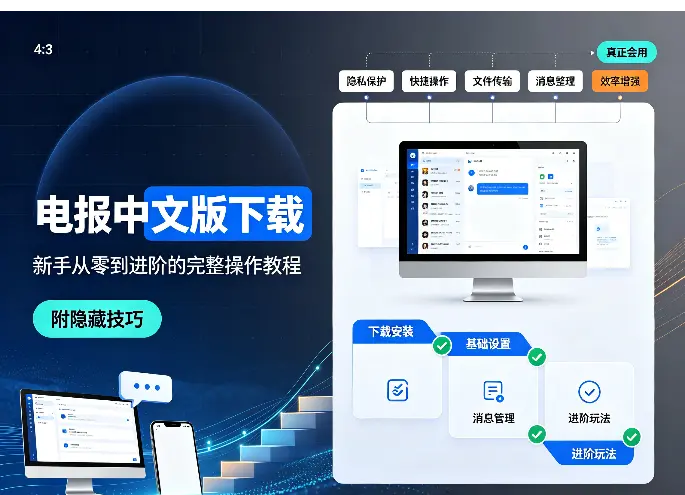电报中文版下载：新手从零到进阶的完整操作教程（附隐藏技巧）
