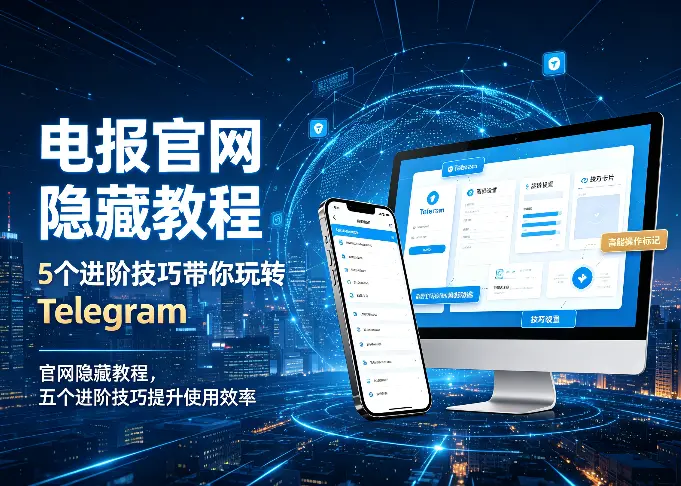 电报官网隐藏教程：5个进阶技巧带你玩转Telegram