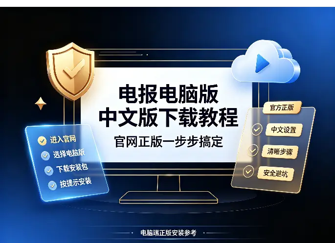 电报电脑版中文版下载教程：官网正版一步步搞定