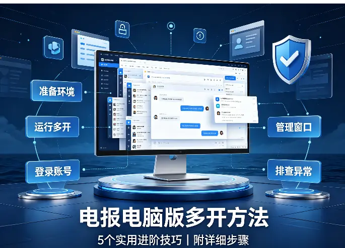 电报电脑版多开方法：5个实用进阶技巧（附详细步骤）