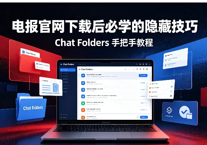 电报官网下载后必学的隐藏技巧：Chat Folders 手把手教程