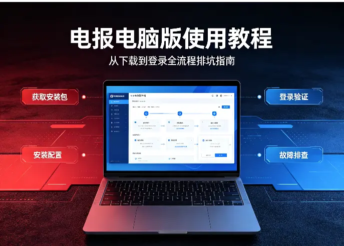 电报电脑版使用教程：从下载到登录全流程排坑指南