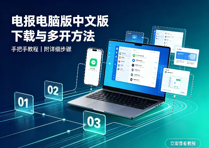 电报电脑版中文版下载与多开方法：手把手教程（附详细步骤）