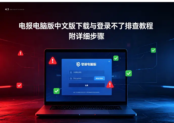 电报电脑版中文版下载与登录不了排查教程（附详细步骤）