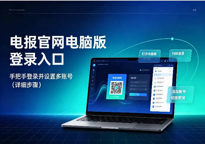 电报官网电脑版登录入口：手把手登录并设置多账号（详细步骤）