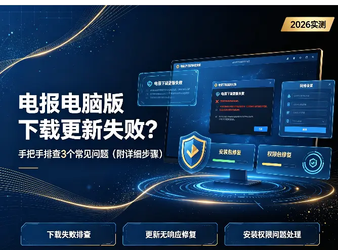 电报电脑版下载后别乱玩，先搞懂这5个进阶技巧（附注册方法）