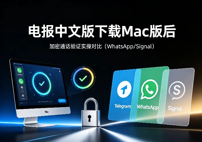 电报中文版下载Mac版后：加密通话验证实操对比（WhatsApp/Signal）