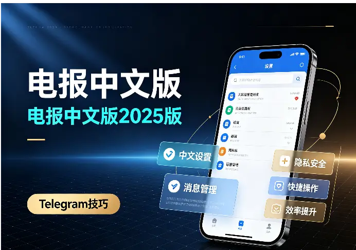 电报中文版2025版进阶技巧：5个实用隐藏操作（附详细步骤）