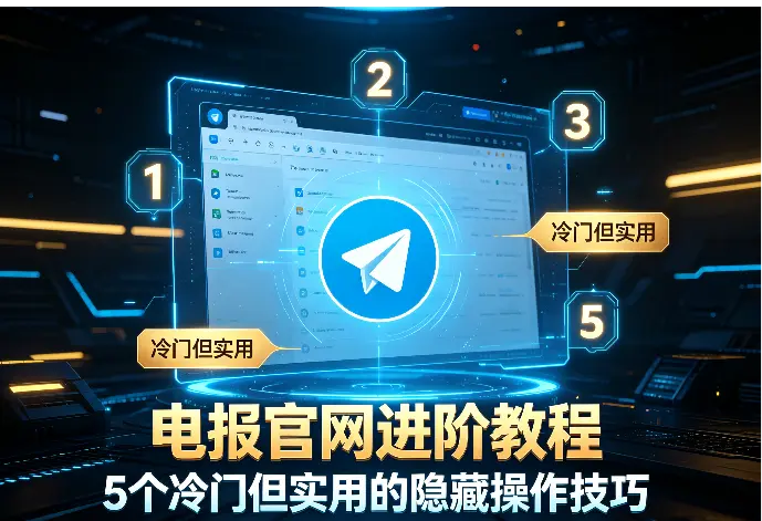 电报官网进阶教程：5个冷门但实用的隐藏操作技巧