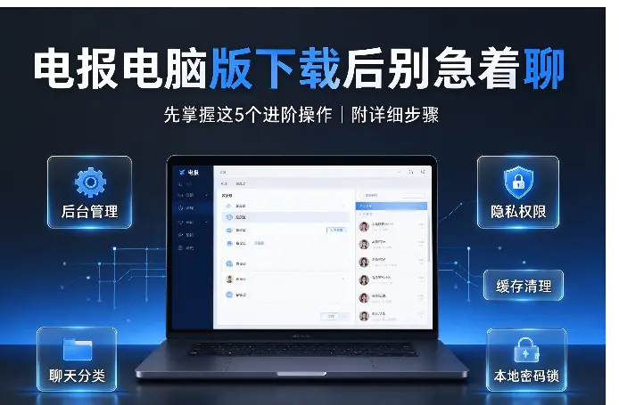 电报电脑版下载后别急着聊，先掌握这5个进阶操作