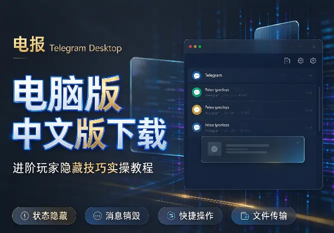 电报 电脑版中文 版 下载：进阶玩家隐藏技巧实操教程