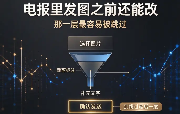 电报里发图之前还能改：那一层最容易被跳过